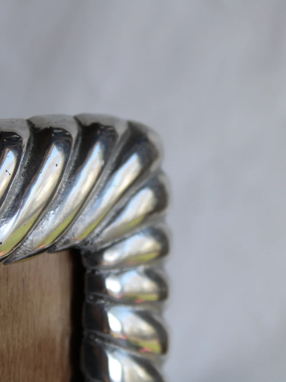 Pewter Twisted Rope Picture Frame - Picture 6 of 8